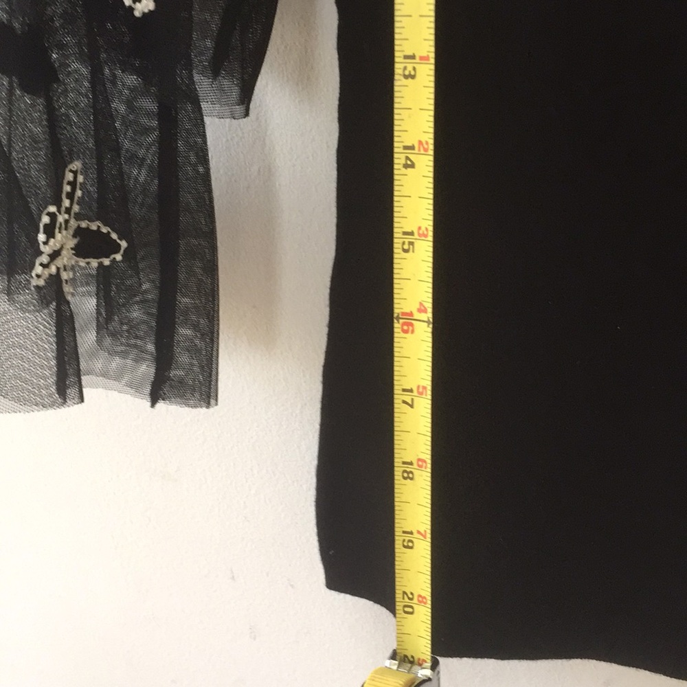 Black Designer Top - Picture 4 of 7